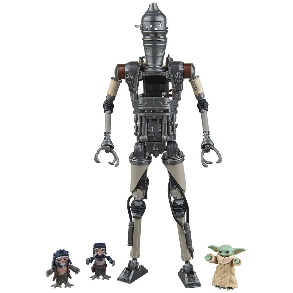 Star Wars The Mandalorian IG-12 & Grogu set figures 15cm termékfotó