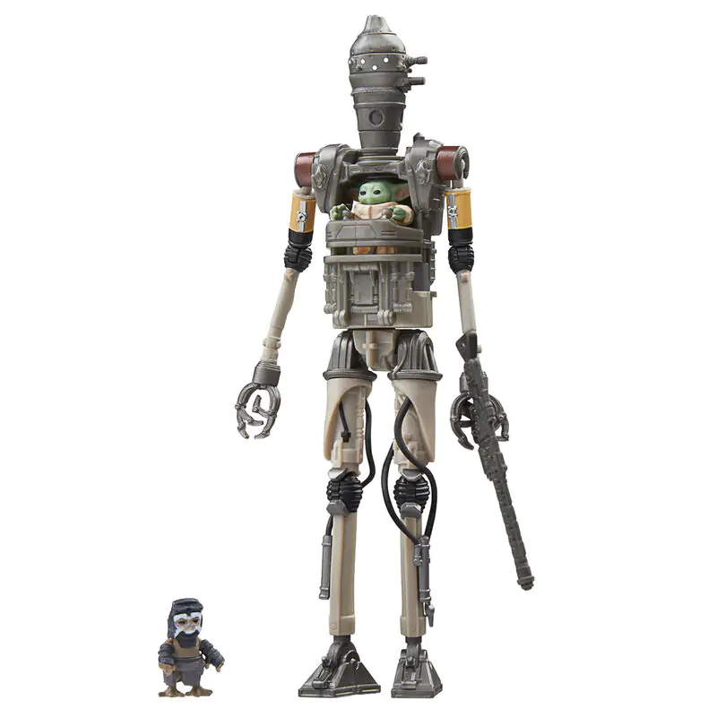 Star Wars The Mandalorian IG-12 Grogu & Anzellan figure 9,5cm product photo