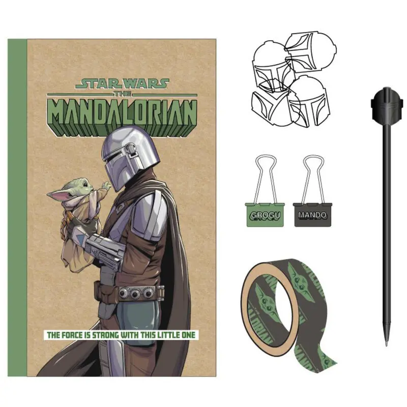 Star Wars: The Mandalorian Stationery Set The Mandalorian termékfotó