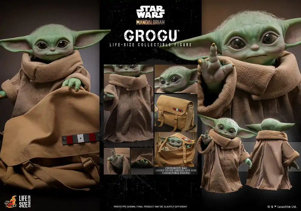Star Wars: The Mandalorian Life-Size Masterpiece Actionfigure Grogu 37 cm product photo