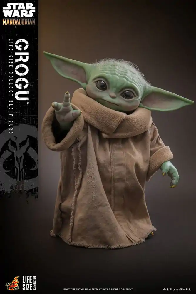 Star Wars: The Mandalorian Life-Size Masterpiece Actionfigure Grogu 37 cm product photo