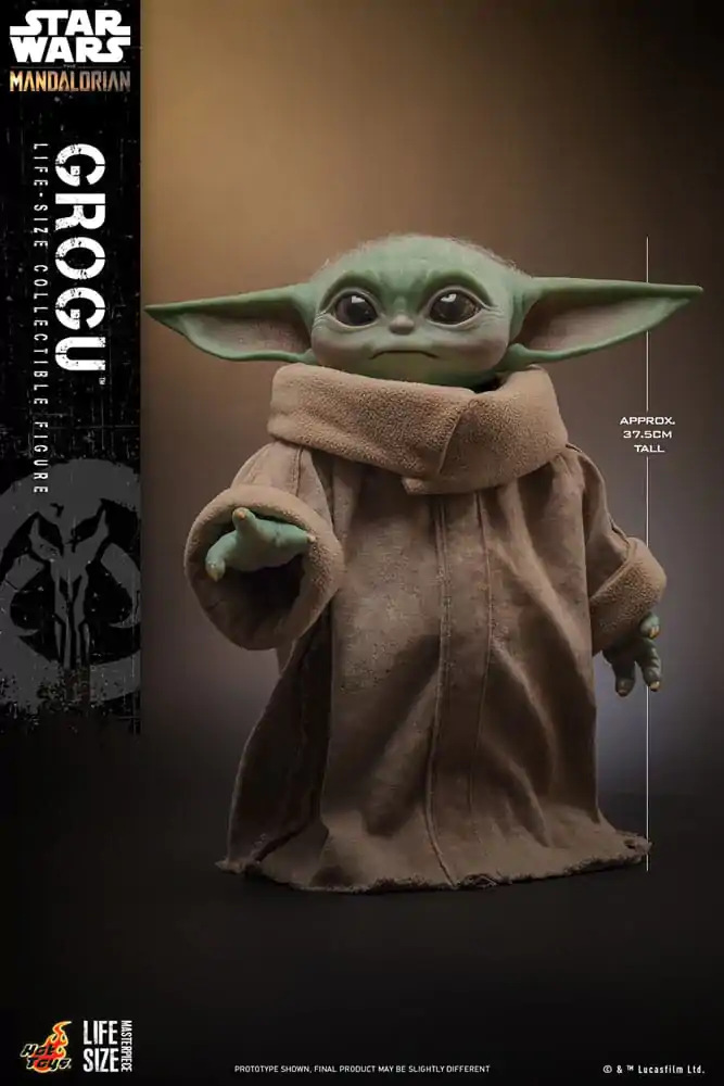 Star Wars: The Mandalorian Life-Size Masterpiece Actionfigure Grogu 37 cm product photo