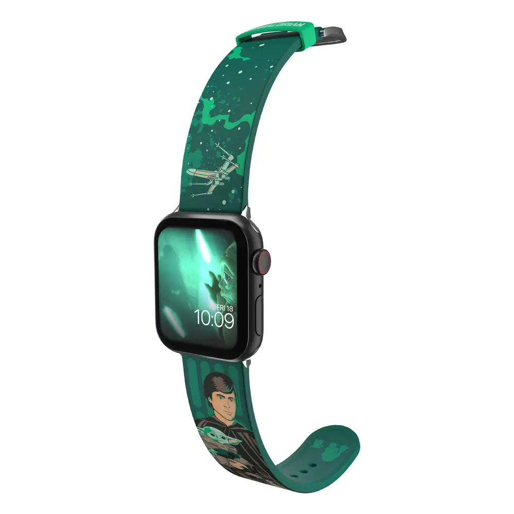 Star Wars: The Mandalorian Smartwatch-Wristband Luke &amp; Grogu product photo