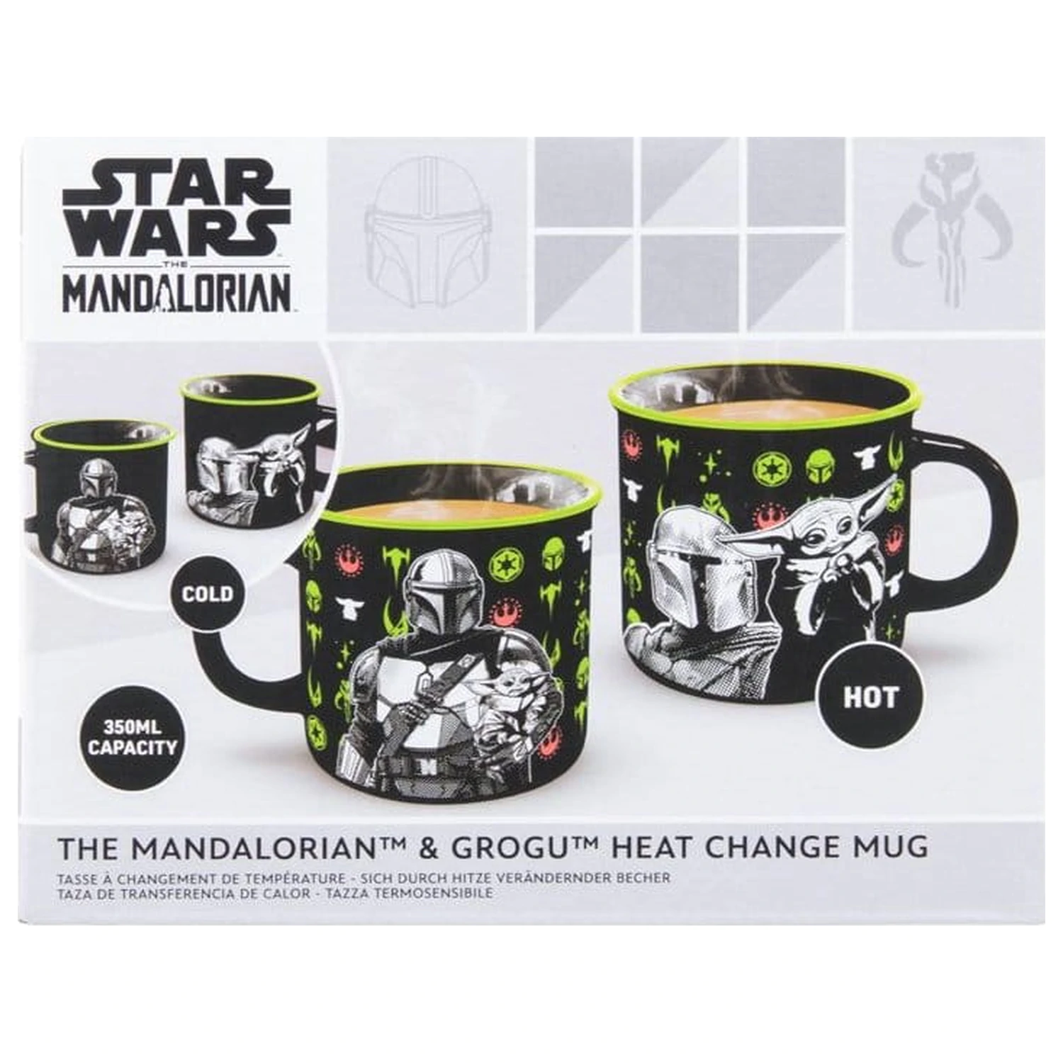 Star Wars: The Mandalorian Heat Change Mug Mandalorian and Grogu product photo