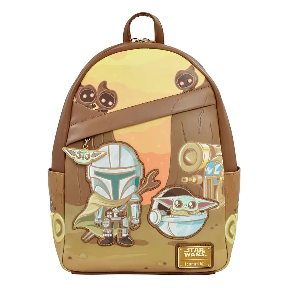 Star Wars: The Mandalorian by Loungefly Backpack Mini Mandalorian and Grogu product photo