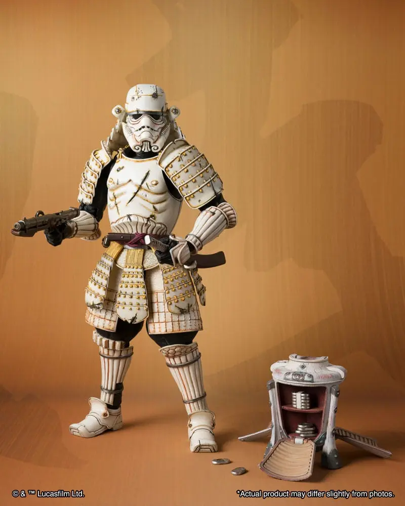 Star Wars: The Mandalorian Meisho Movie Realization Action Figure Ashigaru Stormtrooper (Remnant) 18 cm termékfotó