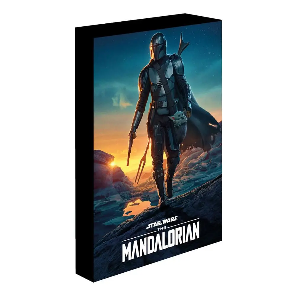 Star Wars: The Mandalorian Canvas Print Nightfall 30 x 40cm product photo