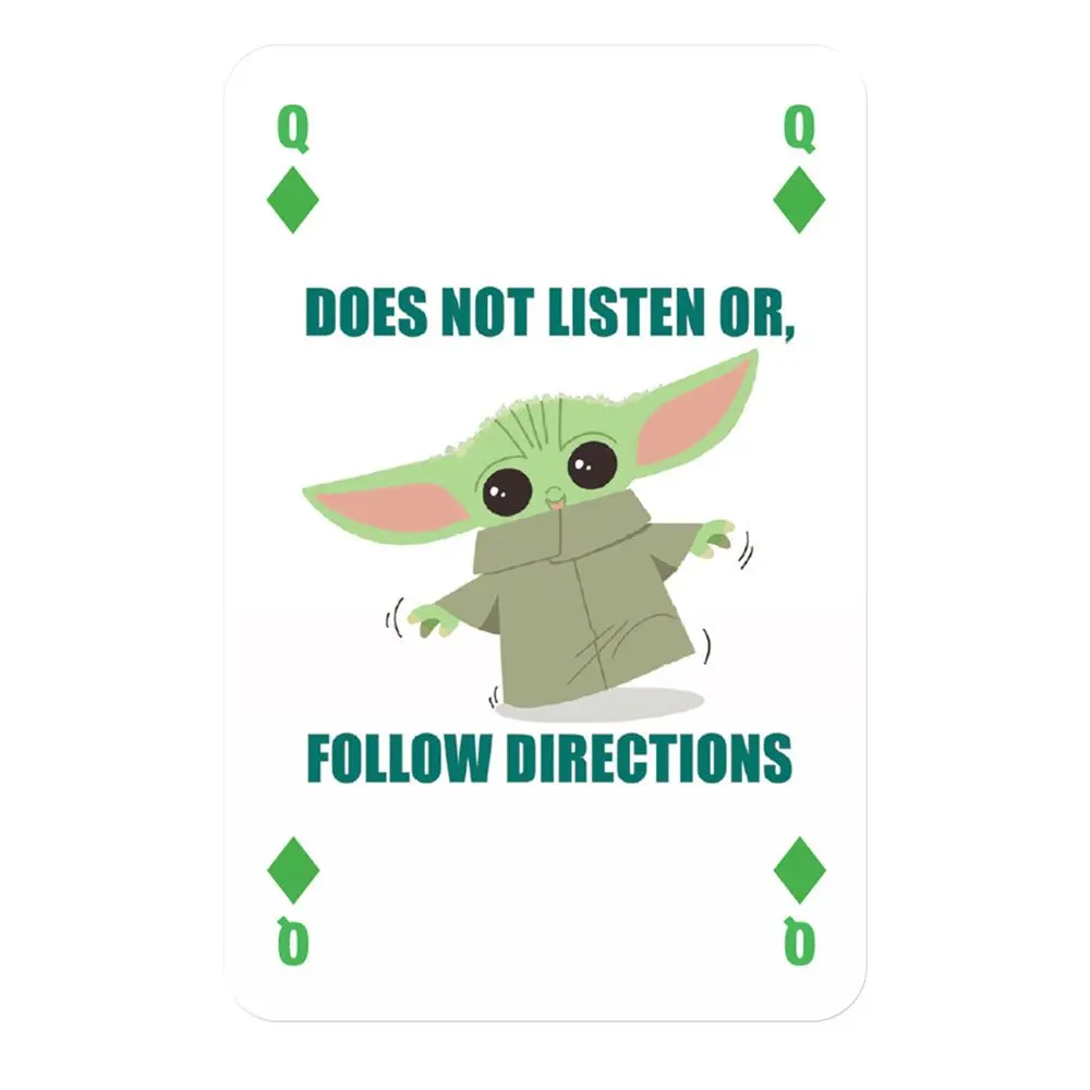 Star Wars The Mandalorian Number 1 Playing Cards *German Packaging* product photo