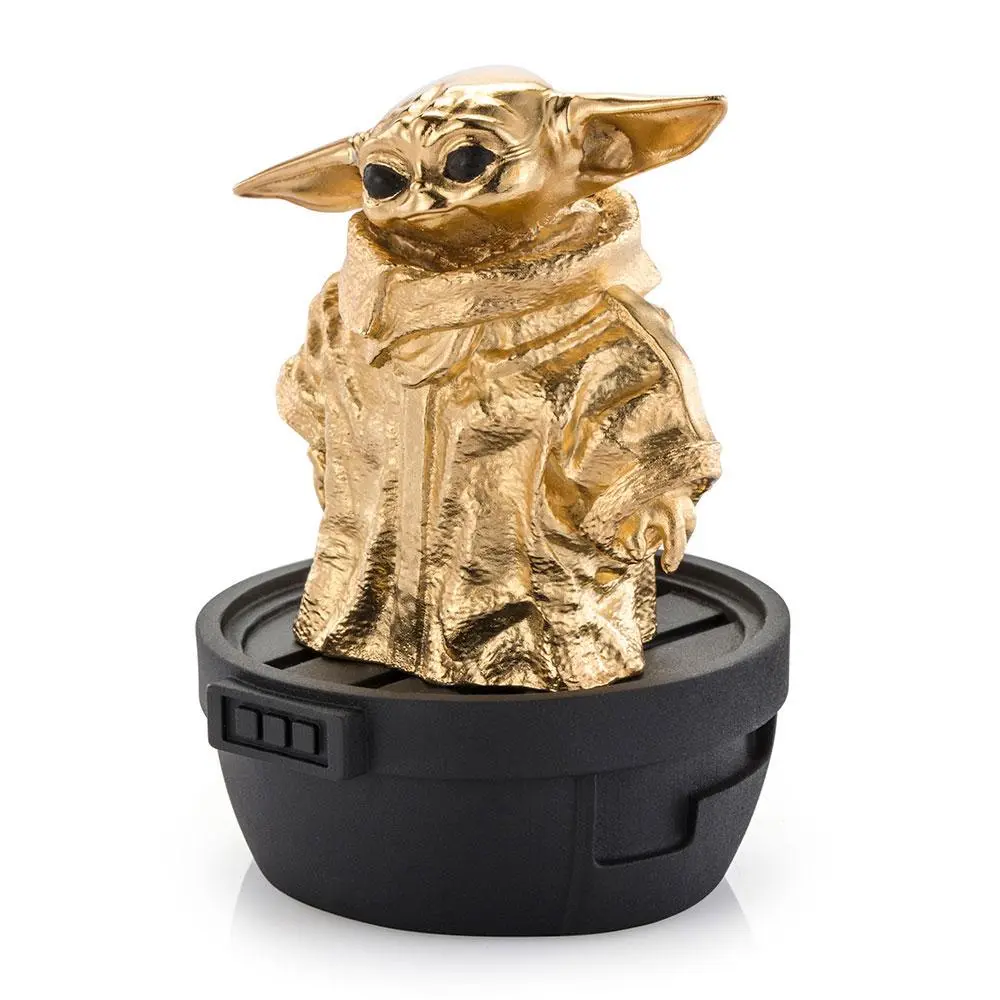 Star Wars The Mandalorian Pewter Collectible Statue Grogu (Gilt) Limited Edition 6 cm product photo
