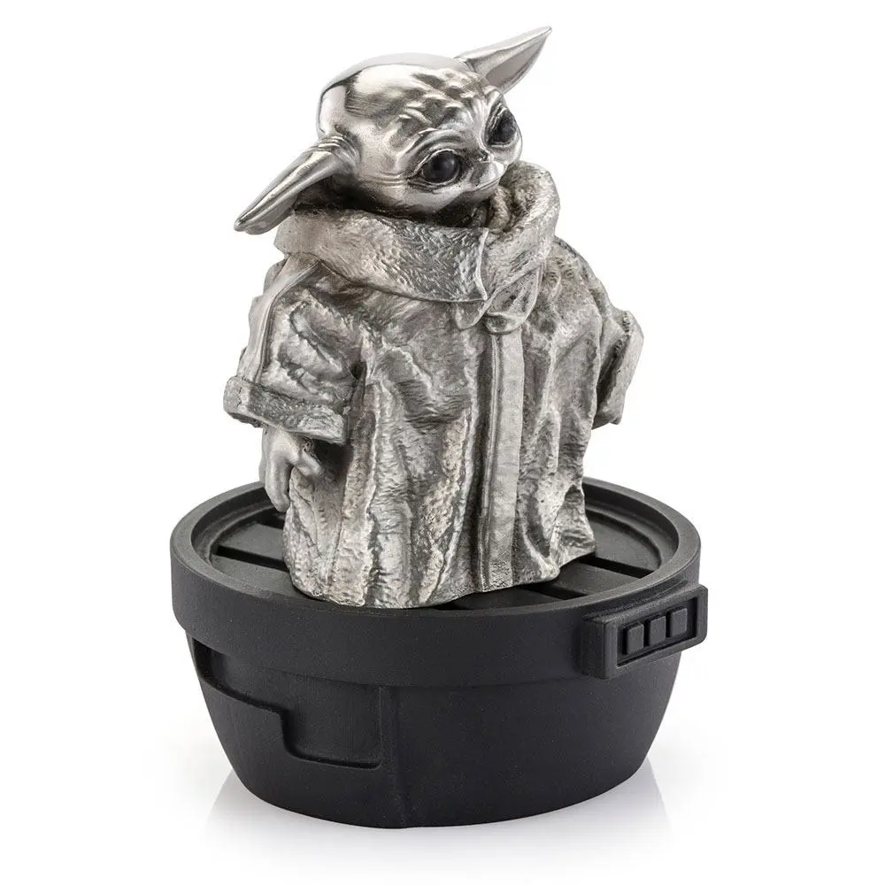 Star Wars The Mandalorian Pewter Collectible Statue Grogu Limited Edition 6 cm product photo