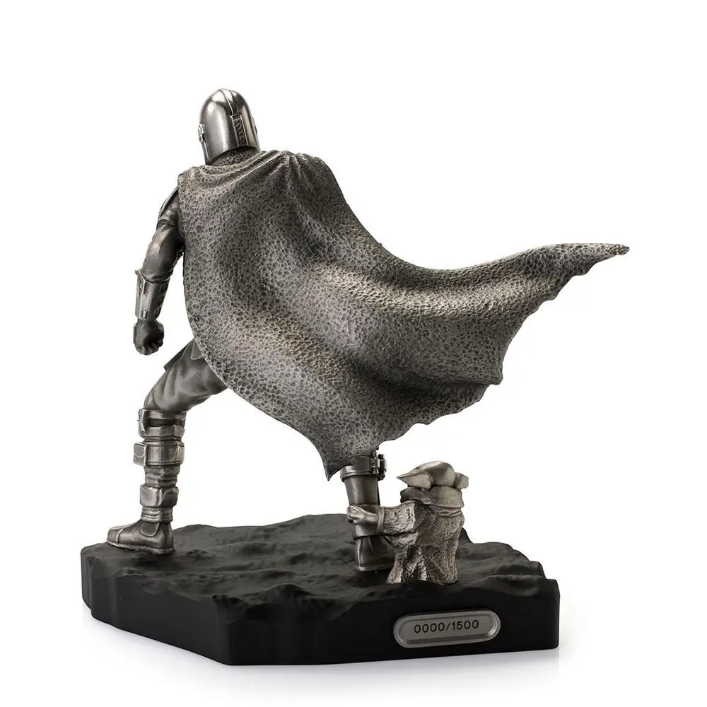 Star Wars The Mandalorian Pewter Collectible Statue Mandalorian Limited Edition 20 cm product photo