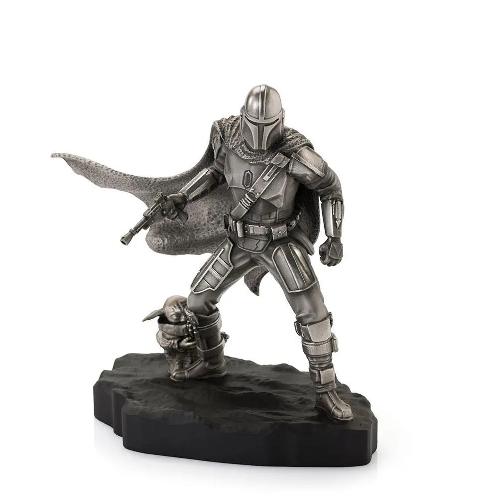 Star Wars The Mandalorian Pewter Collectible Statue Mandalorian Limited Edition 20 cm product photo