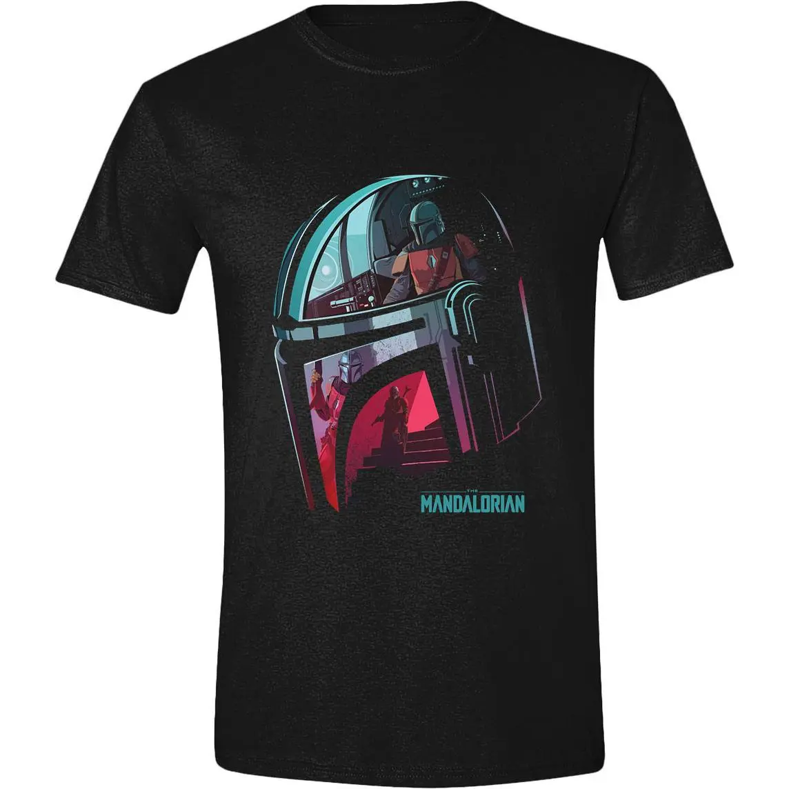Star Wars The Mandalorian t-shirt Reflection product photo
