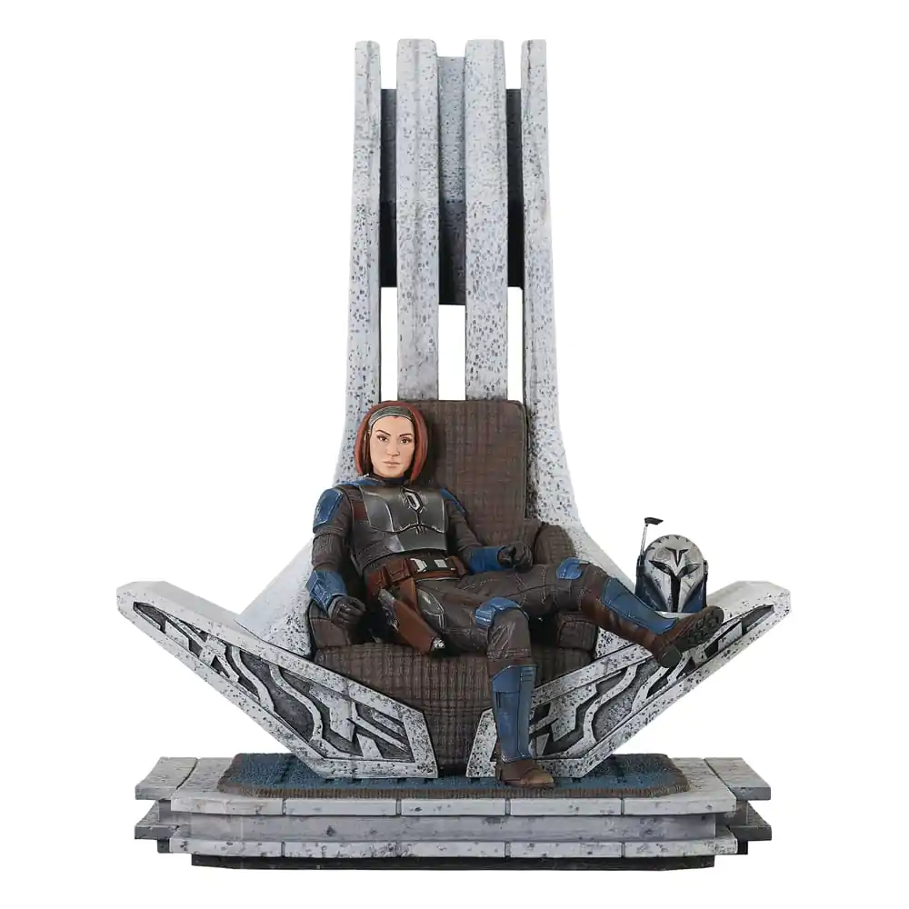 Star Wars: The Mandalorian Premier Collection Statue 1/7 Bo-Katan Kryze on Throne 35 cm termékfotó