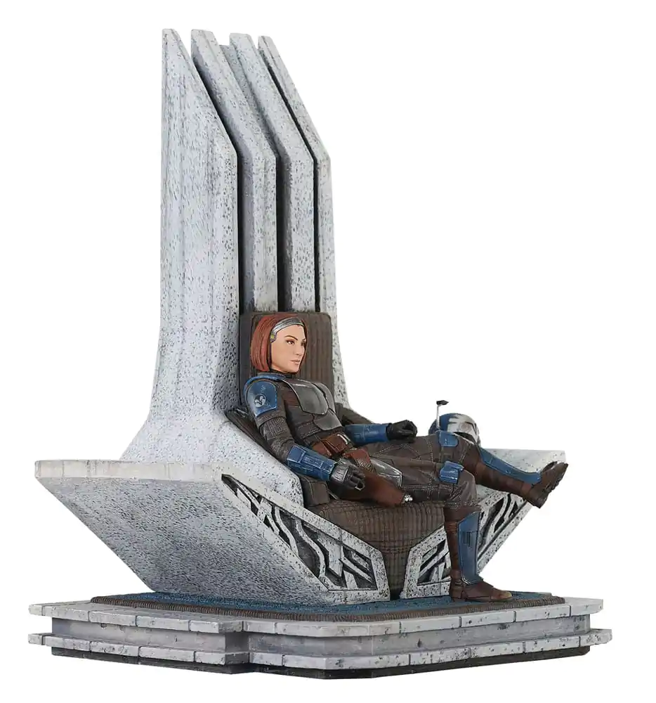 Star Wars: The Mandalorian Premier Collection Statue 1/7 Bo-Katan Kryze on Throne 35 cm termékfotó