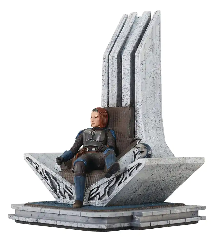 Star Wars: The Mandalorian Premier Collection Statue 1/7 Bo-Katan Kryze on Throne 35 cm termékfotó