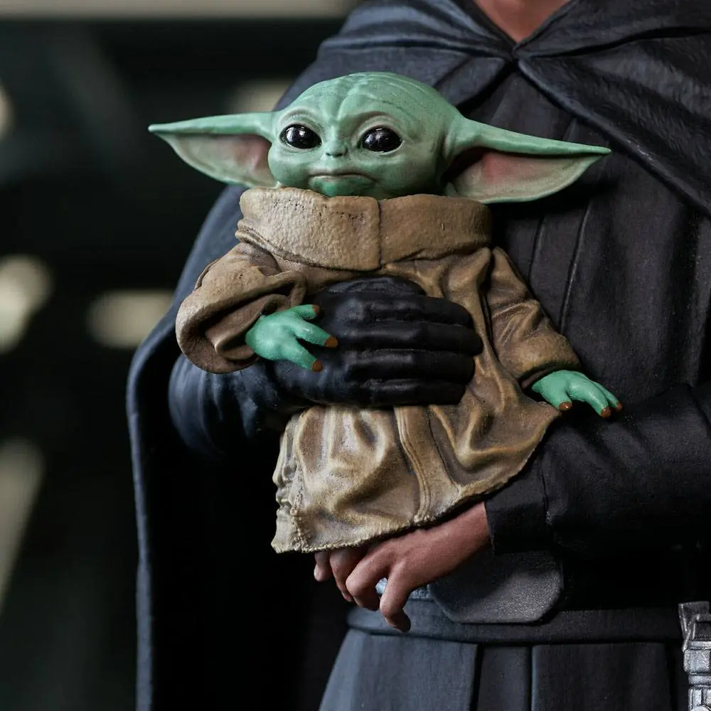 Star Wars: The Mandalorian Premier Collection 1/7 Luke Skywalker &amp; Grogu 25 cm product photo