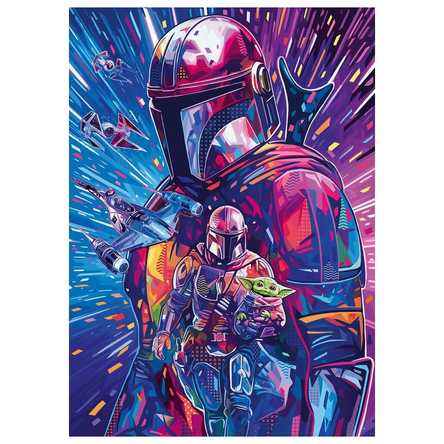 Star Wars The Mandalorian puzzle 500pcs product photo