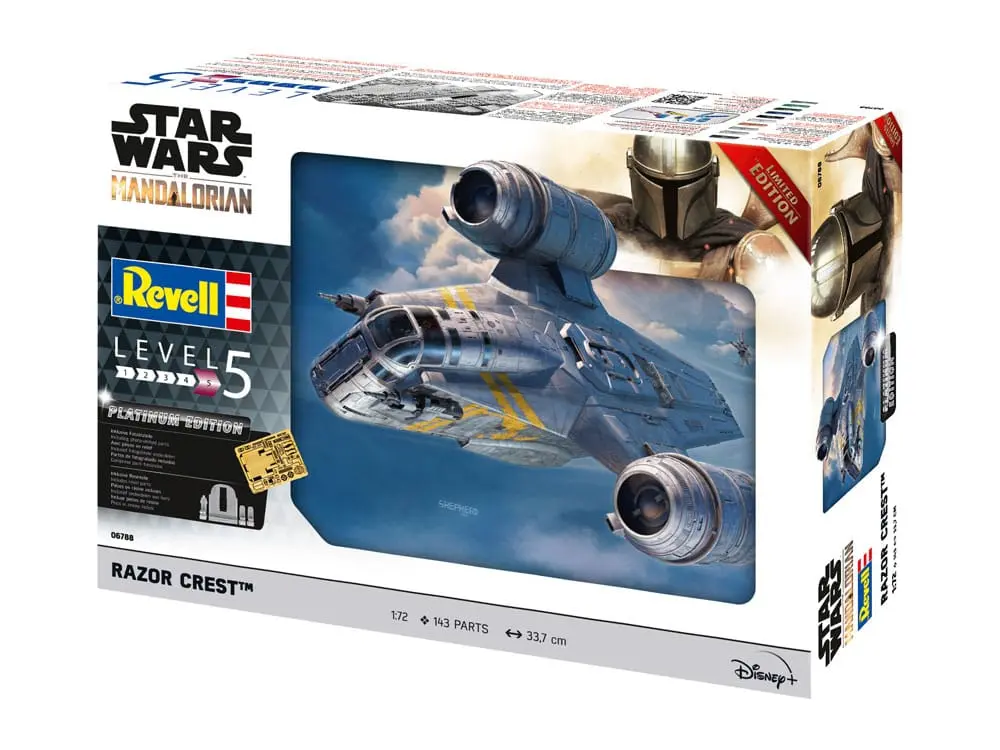 Star Wars: The Mandalorian Model Kit Razor Crest "Platinum Edition" product photo