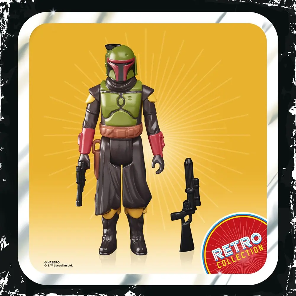 Star Wars The Mandalorian Retro Collection Action Figure 2022 Boba Fett (Morak) 10 cm product photo