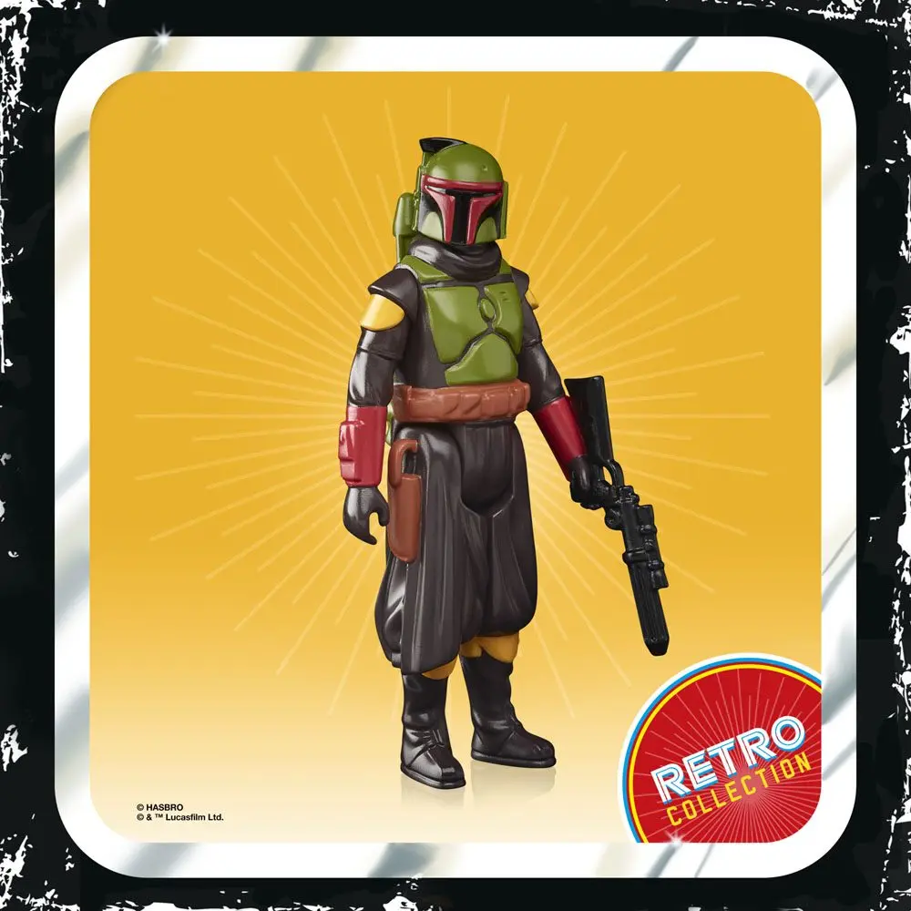 Star Wars The Mandalorian Retro Collection Action Figure 2022 Boba Fett (Morak) 10 cm product photo