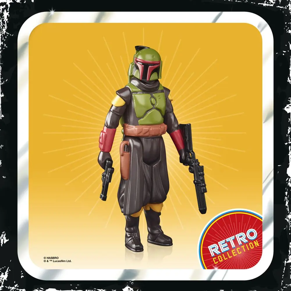 Star Wars The Mandalorian Retro Collection Action Figure 2022 Boba Fett (Morak) 10 cm product photo