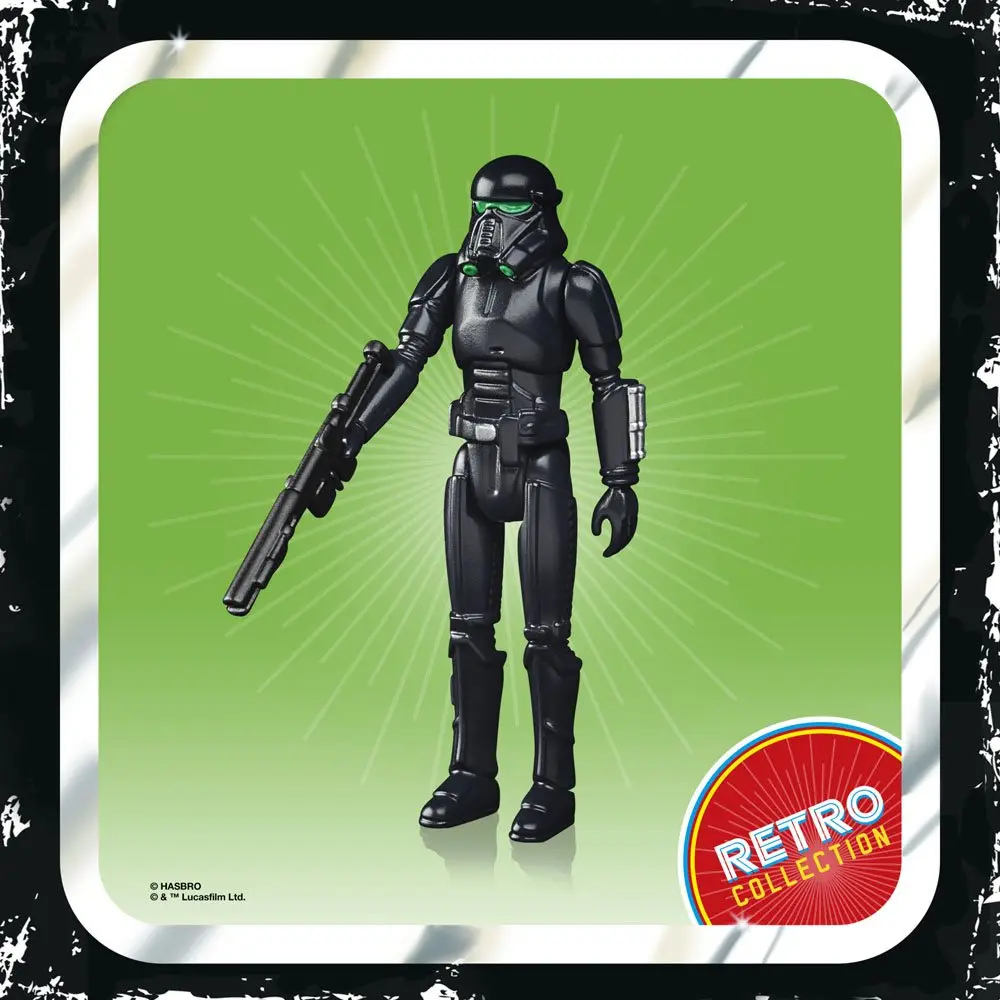 Star Wars The Mandalorian Retro Collection Action Figure 2022 Imperial Death Trooper 10 cm termékfotó