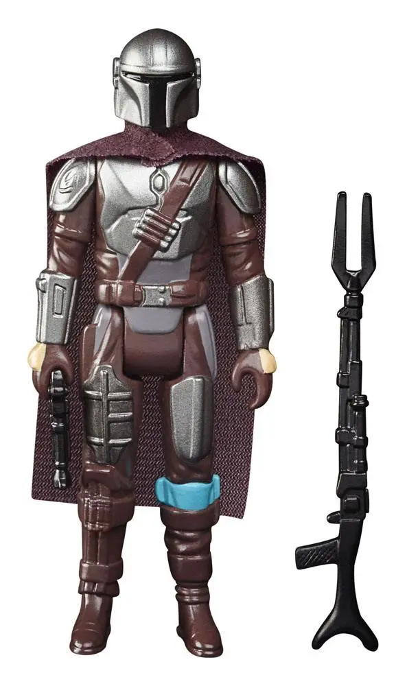 Star Wars The Mandalorian Retro Collection Action Figure 2022 The Mandalorian (Beskar) 10 cm product photo