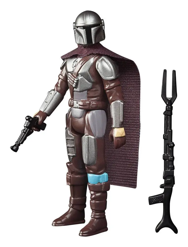 Star Wars The Mandalorian Retro Collection Action Figure 2022 The Mandalorian (Beskar) 10 cm product photo