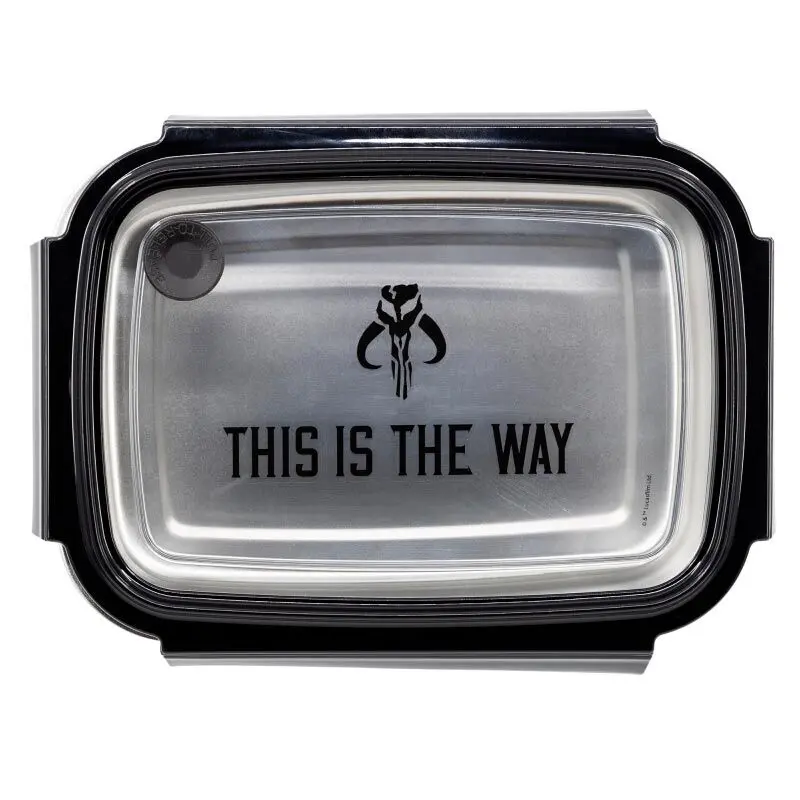 Star Wars The Mandalorian stainless steel lunch box product photo