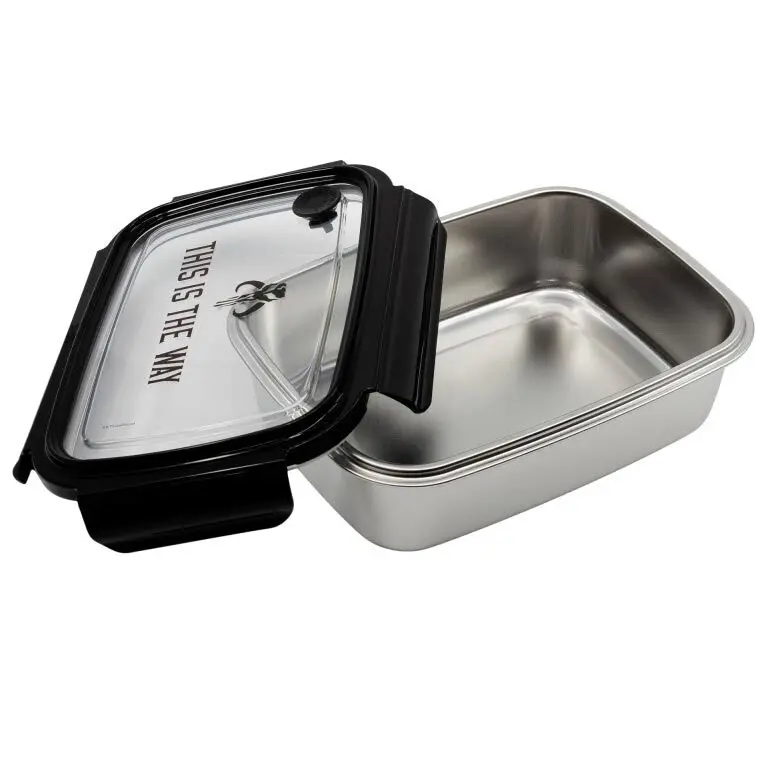Star Wars The Mandalorian stainless steel lunch box product photo