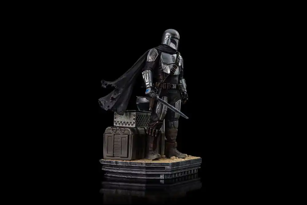 Star Wars The Mandalorian Scale Statue 1/10 Din Djarin and Din Grogu 21 cm termékfotó