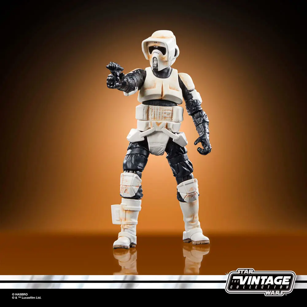 Star Wars: The Mandalorian Vintage Collection Vehicle with Figures Speeder Bike with Scout Trooper & Grogu termékfotó