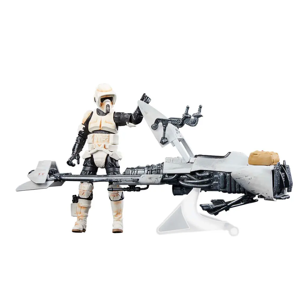 Star Wars: The Mandalorian Vintage Collection Vehicle with Figures Speeder Bike with Scout Trooper & Grogu termékfotó