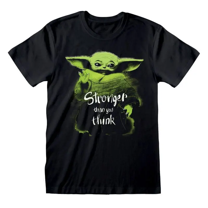 Star Wars The Mandalorian Stronger Than You Think t-shirt termékfotó