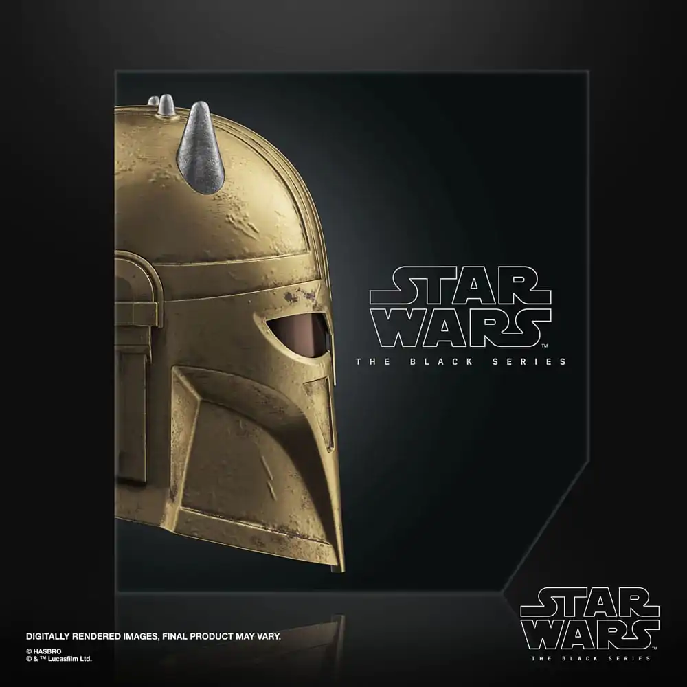 Star Wars The Mandalorian The Armorer premium electronic helmet product photo