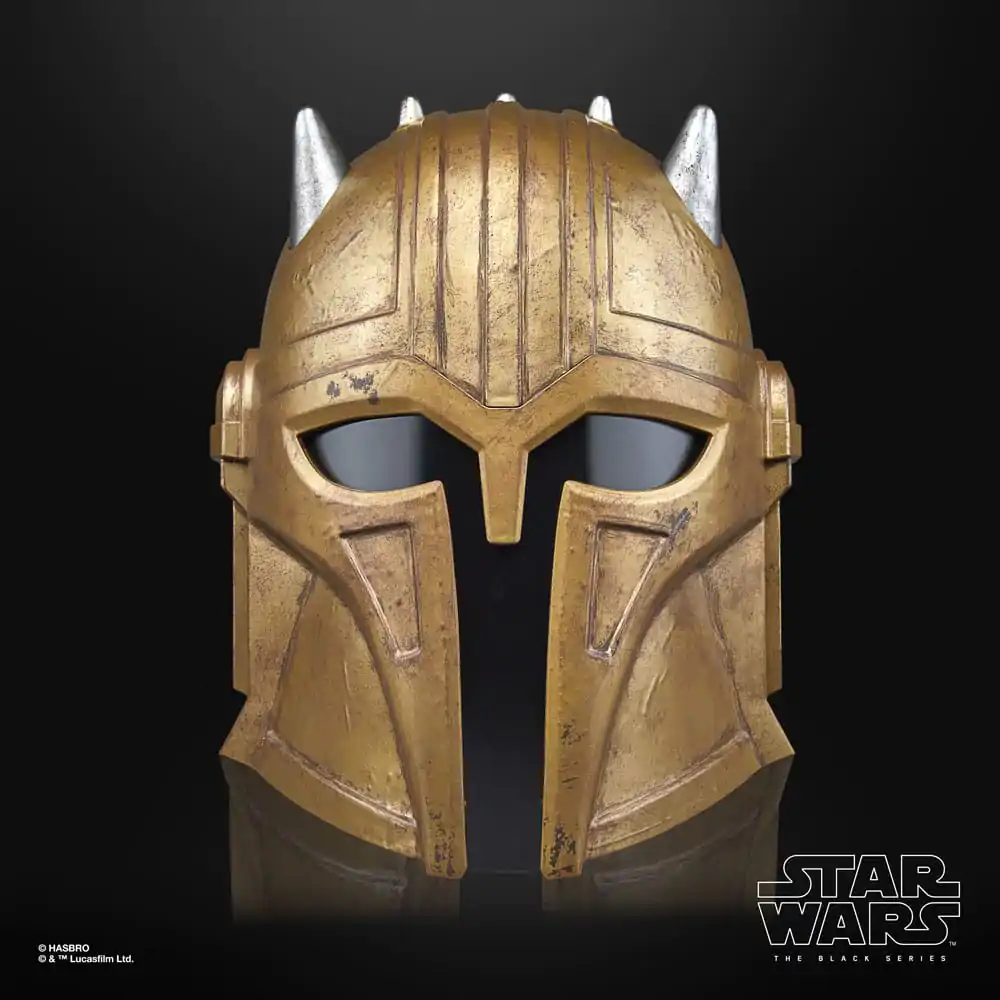 Star Wars The Mandalorian The Armorer premium electronic helmet product photo