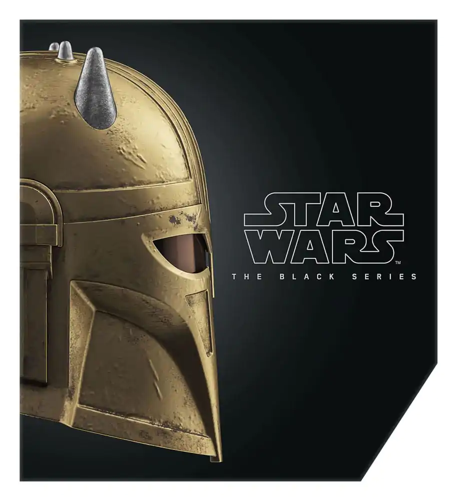 Star Wars The Mandalorian The Armorer premium electronic helmet product photo