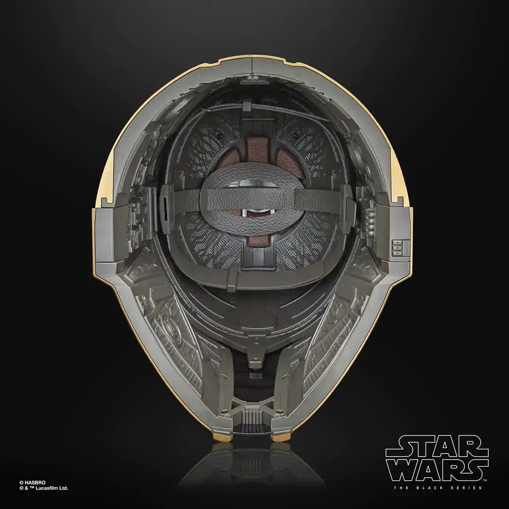 Star Wars The Mandalorian The Armorer premium electronic helmet product photo