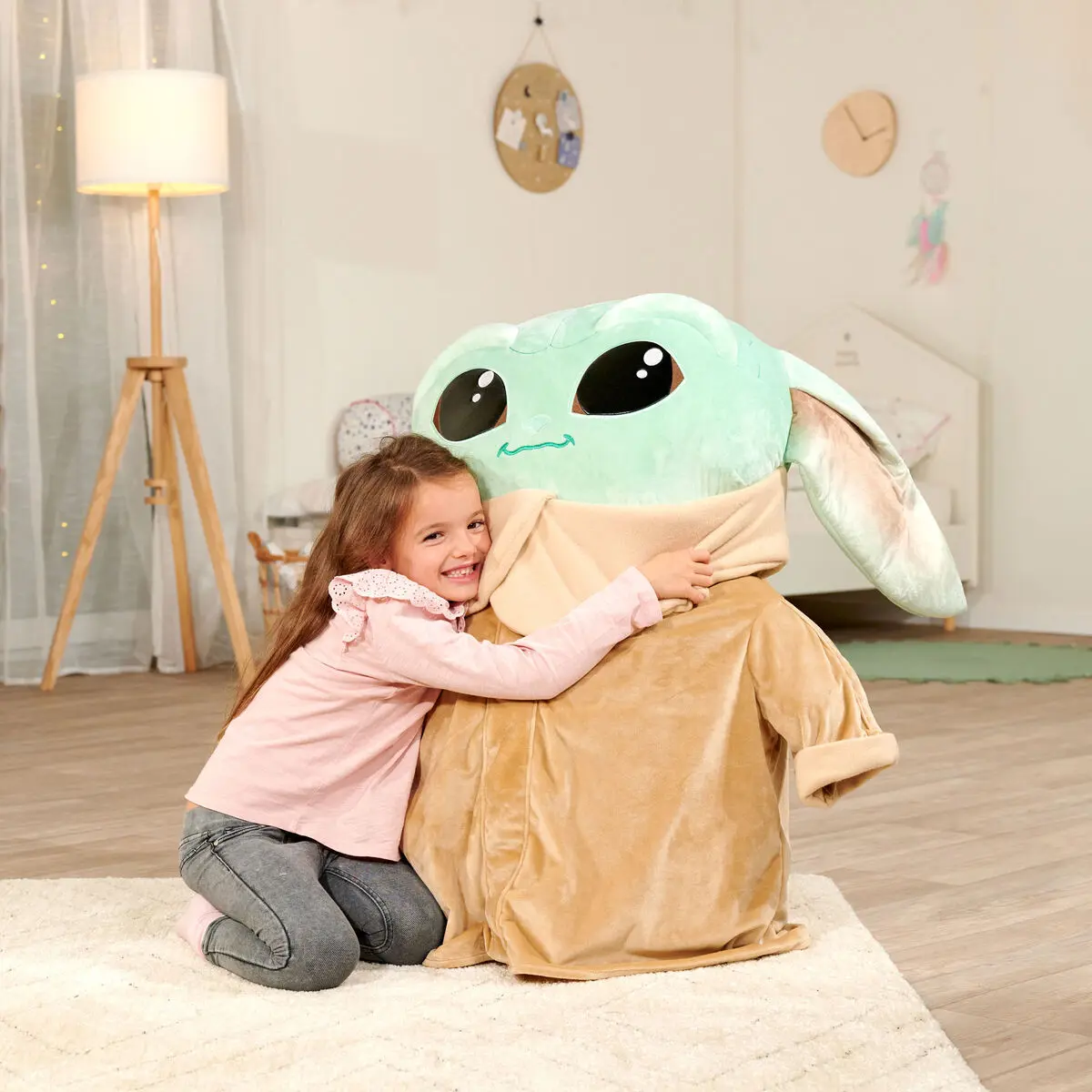 Star Wars The Mandalorian The Child Baby Yoda plush toy 88cm product photo