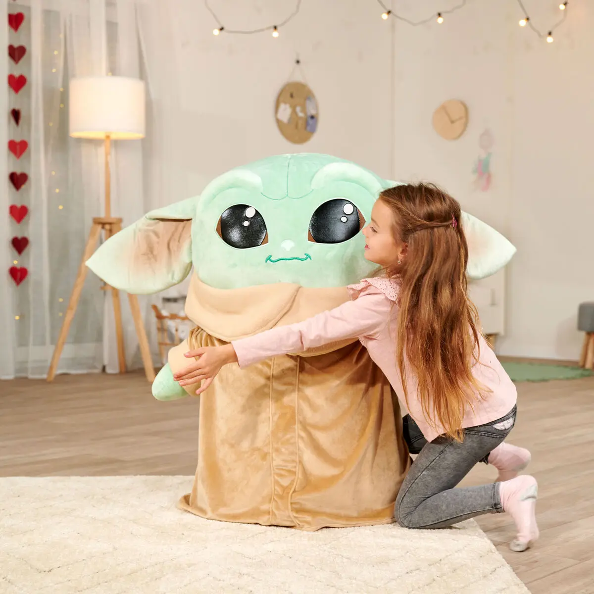 Star Wars The Mandalorian The Child Baby Yoda plush toy 88cm product photo