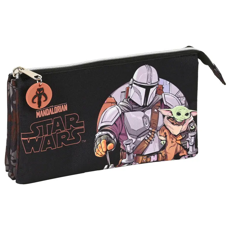 Star Wars The Mandalorian The Guild triple pencil case product photo
