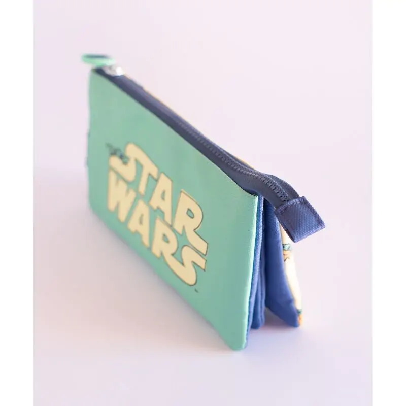 Star Wars The Mandalorian triple pencil case product photo