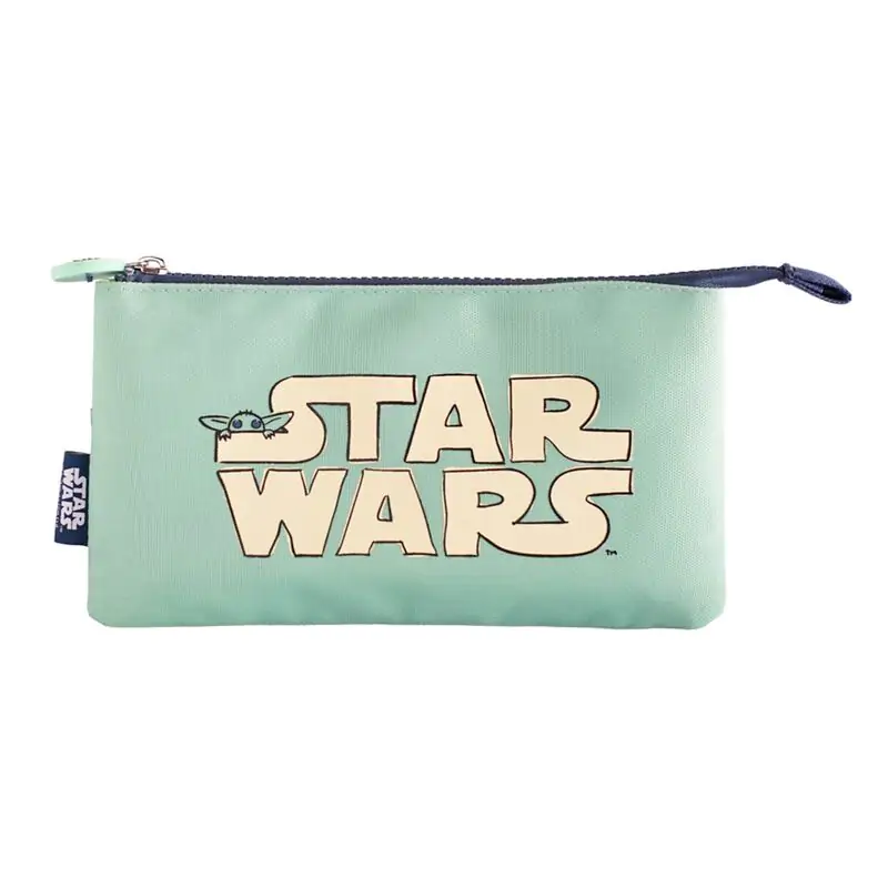 Star Wars The Mandalorian triple pencil case product photo