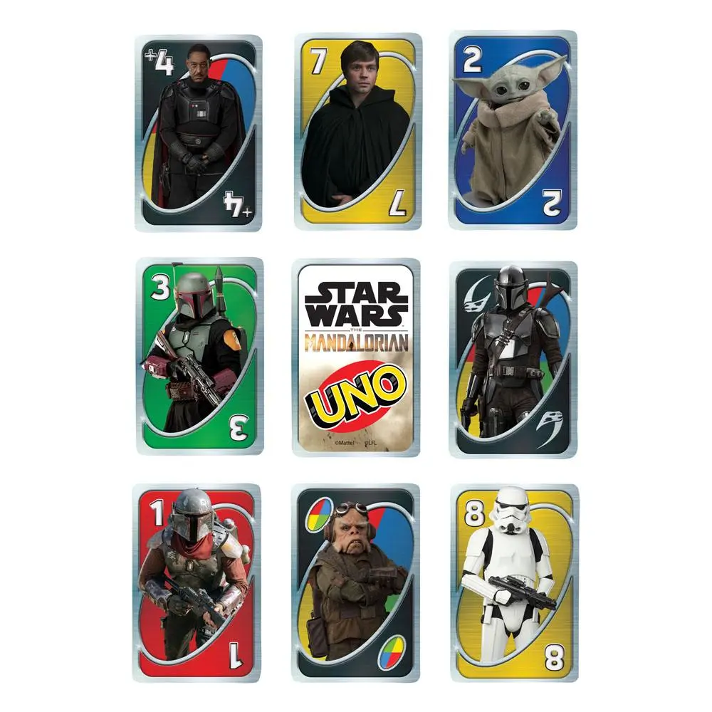 Star Wars: The Mandalorian UNO Card Game product photo
