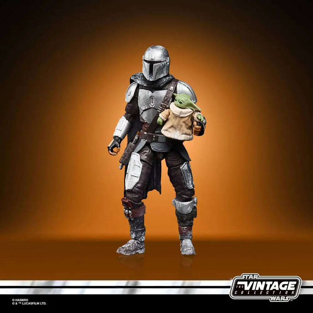 Star Wars: The Mandalorian Vintage Collection Action Figure 2021 The Mandalorian &amp; Grogu (Maldo Kreis) 10 cm product photo