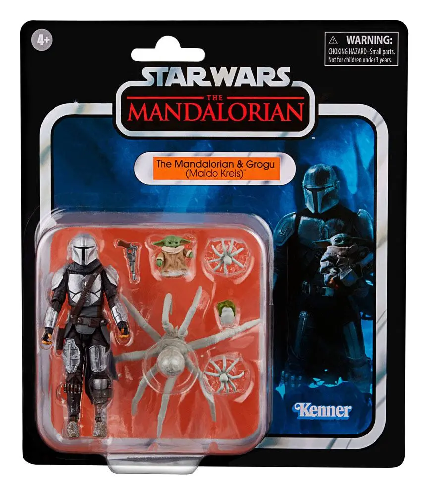 Star Wars: The Mandalorian Vintage Collection Action Figure 2021 The Mandalorian &amp; Grogu (Maldo Kreis) 10 cm product photo