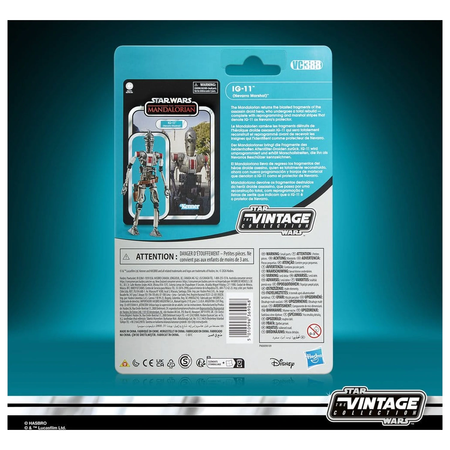 Star Wars: The Mandalorian Vintage Collection Action Figure IG-11 (Nevarro Marshal) 10 cm product photo