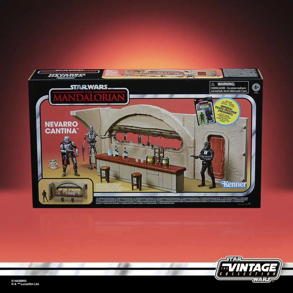 Star Wars The Mandalorian Vintage Collection Nevarro Cantina with Imperial Death Trooper (Nevarro) termékfotó