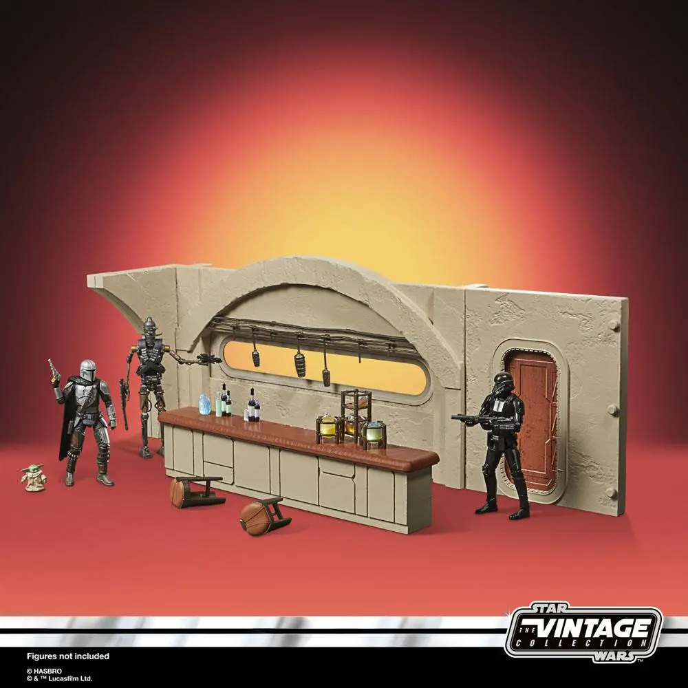 Star Wars The Mandalorian Vintage Collection Nevarro Cantina with Imperial Death Trooper (Nevarro) termékfotó